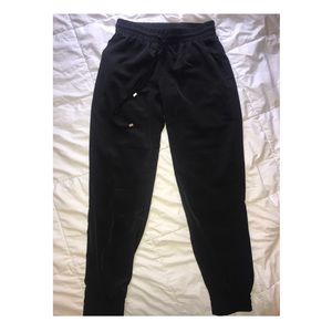 Black joggers